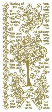 Butterfly Tree & More Dazzles™ stickers